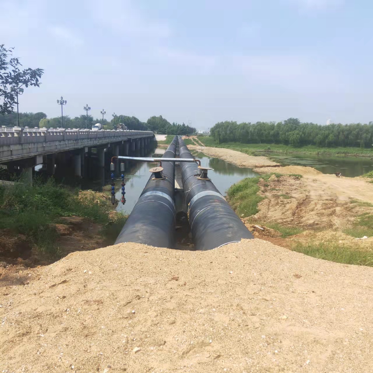 克东输油管道清洗